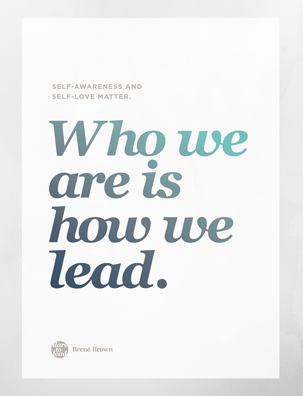 who we are cloud, brene brown
